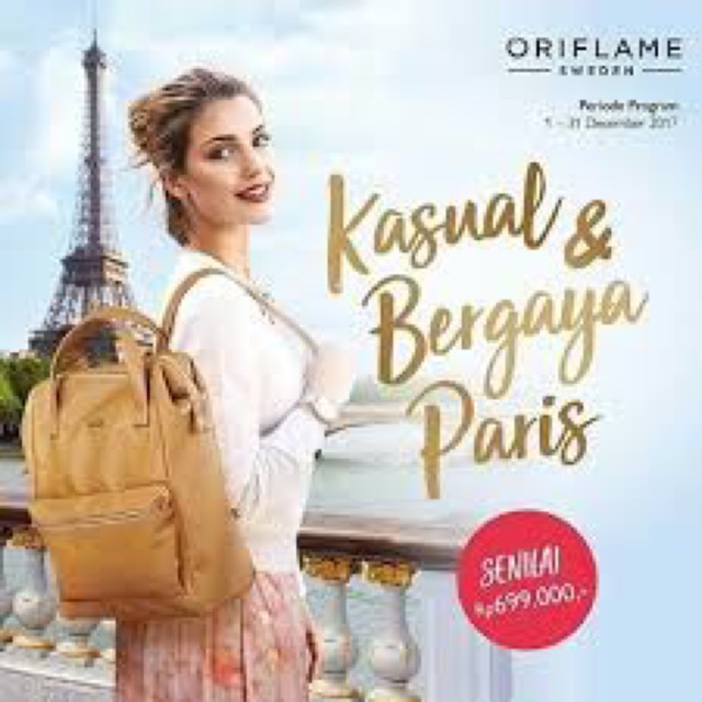 Functional backpack Oriflame / tas punggung oriflame