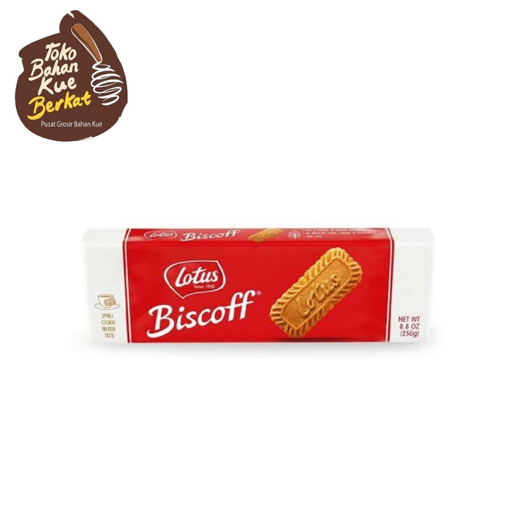 

LOTUS BISCOFF BISCUIT 250 GR / BISKUIT BISCOF KARAMEL