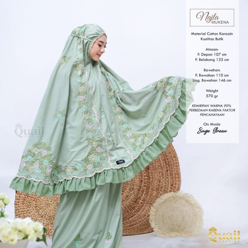 Mukena Najla by Quail Hijab