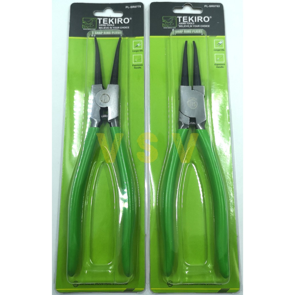 Tekiro tang snap ring 9&quot; set 2pc lurus / tang snapring 9&quot; set 2pc ES,IS