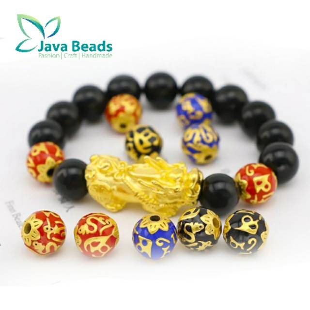 Charm Mantra Pembatas Gelang Mantra