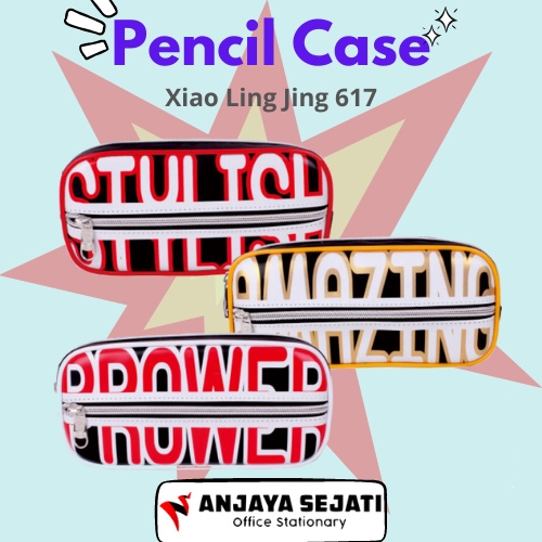 

Tempat Pensil Retsleting Xiao Ling Jing BD 617