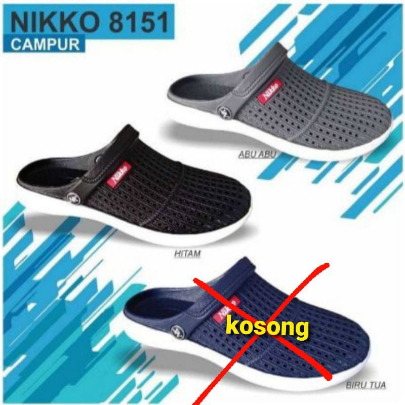 TERMURAH#Sandal slop karet niko 38-42#TERLARIS