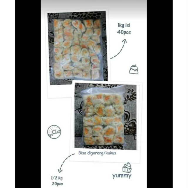 

Dimsum Frozen 1 kg dan 1/2 kg