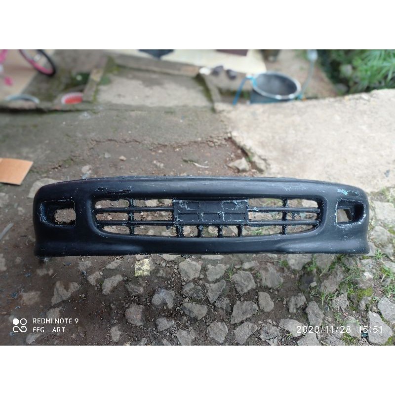 Bumper starlet kapsul turbolook fiber glass