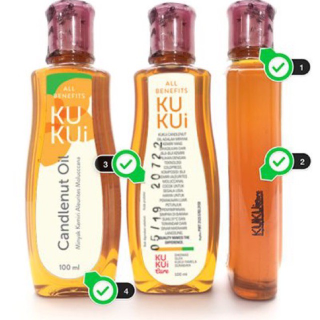 [ KEMIRI OIL KUKUI ] Minyak Kemiri Kukui / Kukui Kemiri Oil [ GK ]