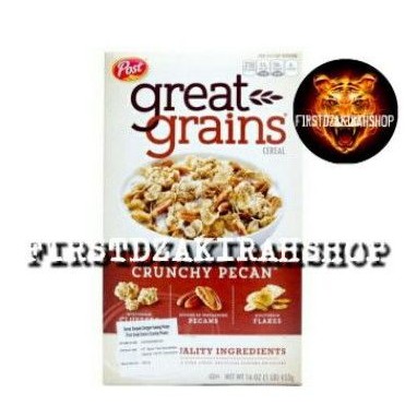 

POST GREAT grains crunchy pecans sereal 453gr