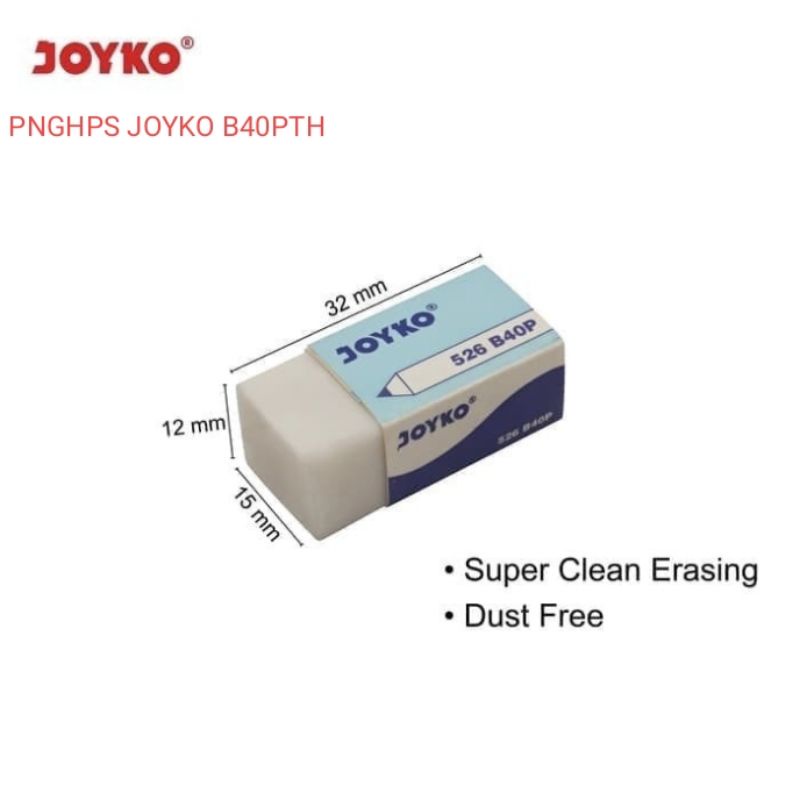 

PENGHAPUS KECIL JOYKO B40 PUTIH