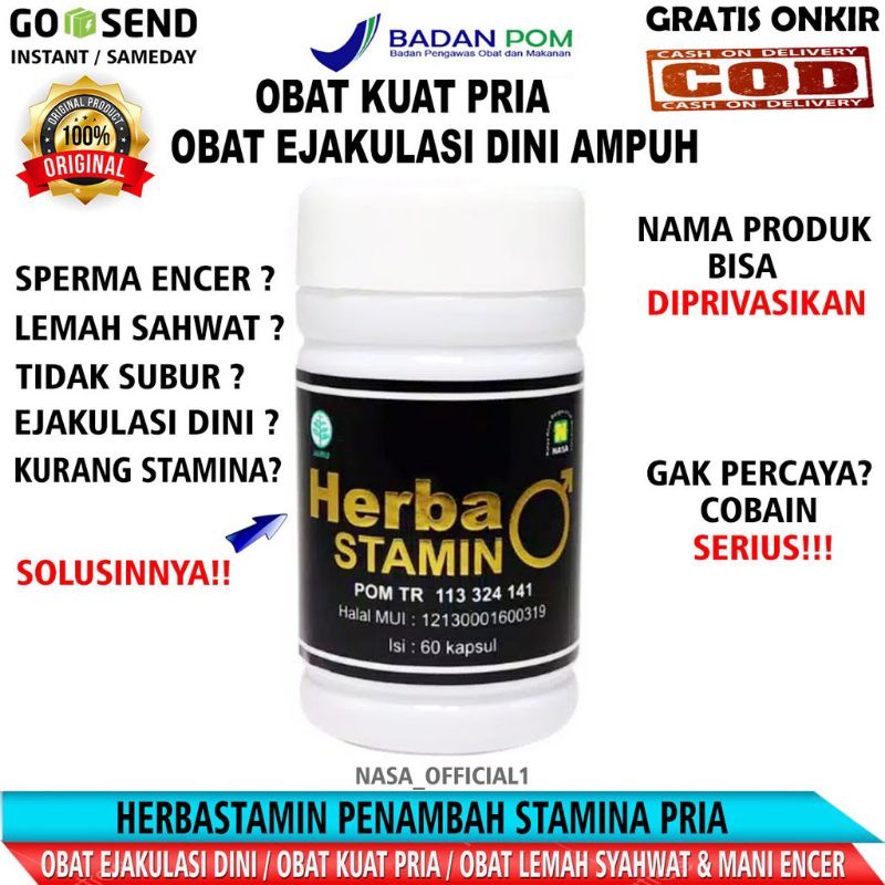 HERBASTAMIN ORI / OBAT KUAT PRIA