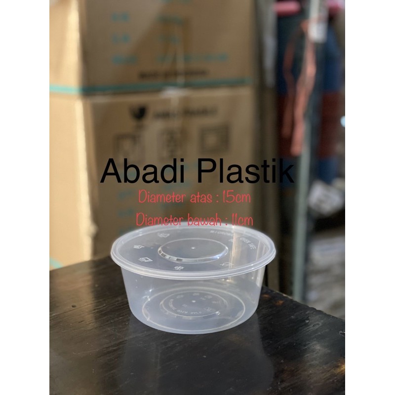 750ML THINWALL / MANGKOK PLASTIK MERK OTIPACK