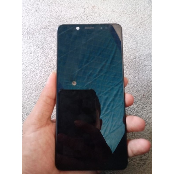 lcd redmi 5 plus copotan ori