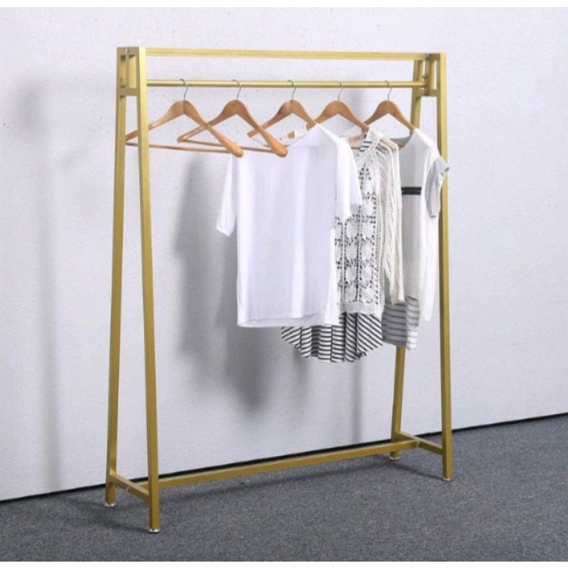 Gantungan Baju Besi Gold