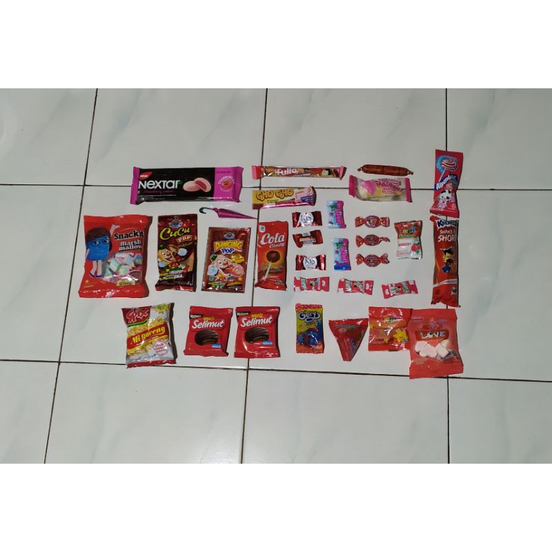 

Gift Paket Kado Semangat Mini RedPink 04