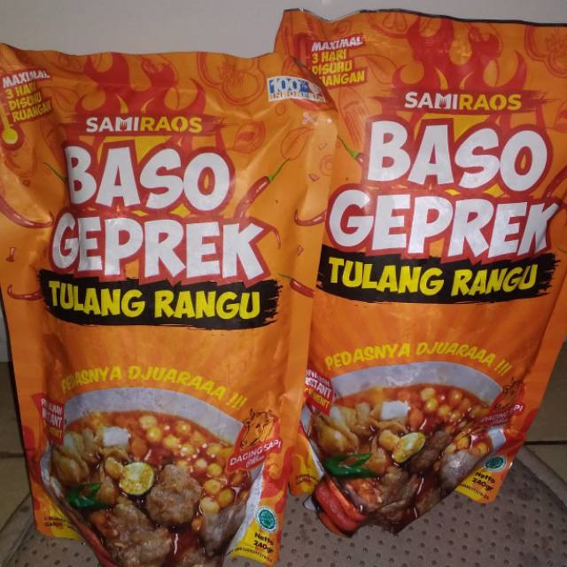 

BASO GEPREK TULANG RANGU