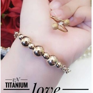 TiTanium set gelang cincin AE4