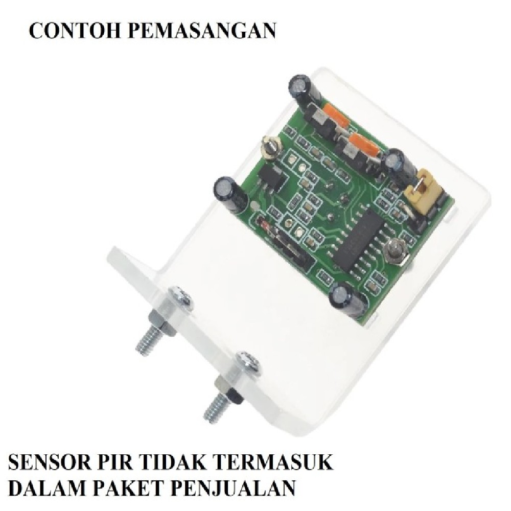 Bracket - Holder - Mounting Acrylic Sensor PIR HC-SR501