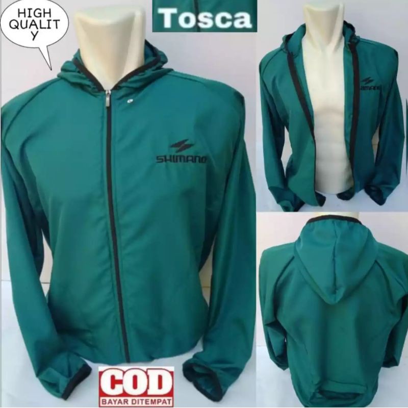 jaket parasut lari sepeda jumbo shimano XTR jaket olahraga pria dan wanita-1