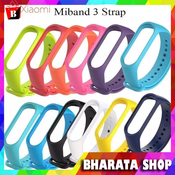 Strap Silicone Tali Xiaomi Mi Band 3 Smartband