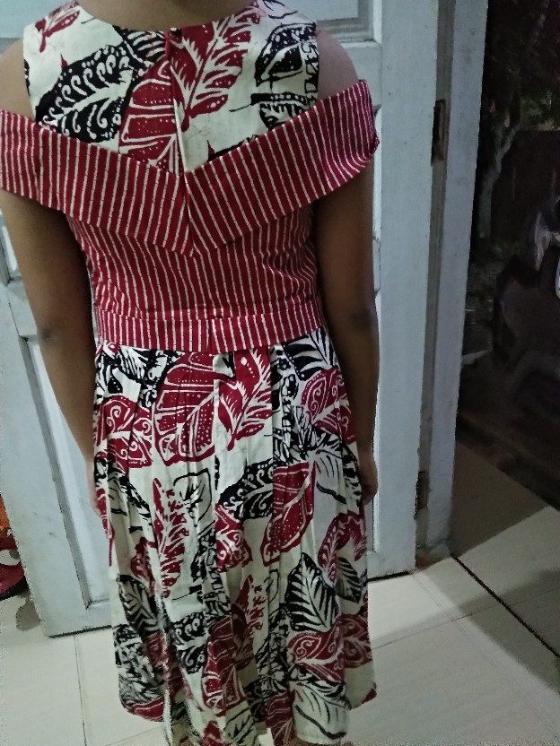 Vidi - Yura Girl Dress Batik Anak Perempuan