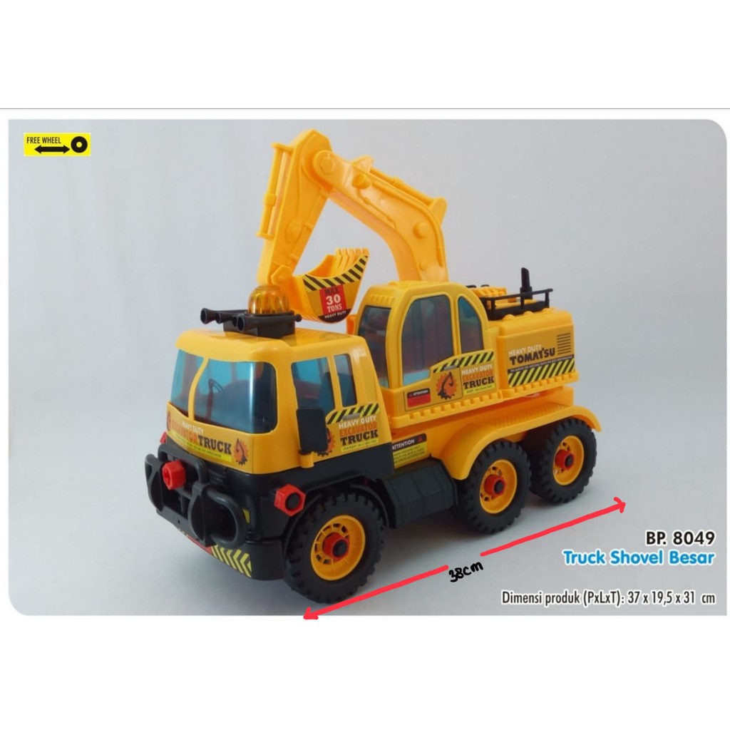 Mainan Anak Mobil Konstruksi Molen Excavator