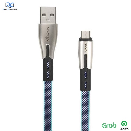 VIVAN BTK-M Data Cable 2.4A For Android 100cm