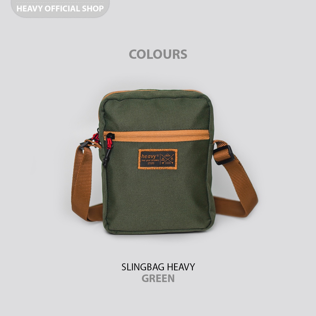 Tas Heavy ~ Heavy Official Shop ~ Tas Pria Slingbag Heavy Army Casual Pouch bag Unisex | Tas Selempang Distro | Oriented Brand