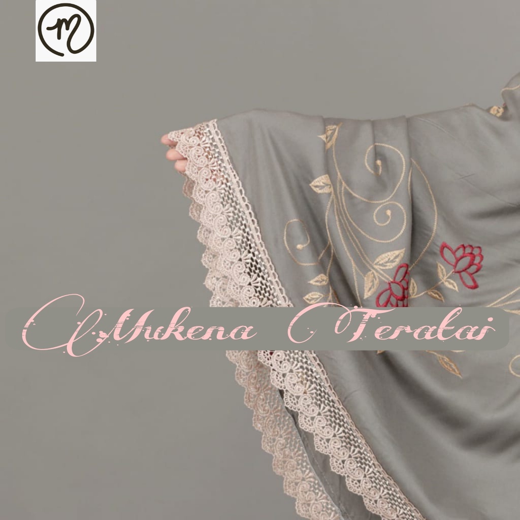 ALMAHIRA - Mukena Dewasa Terbaru Bordir Mewah Platinum Rose || Mukena Dewasa Rayon