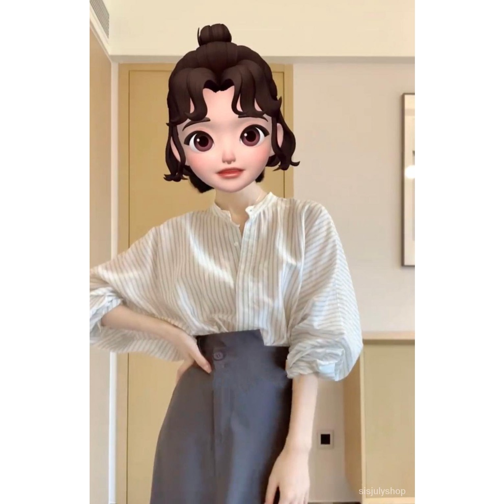 Pakaian Komuter Barang Eropa 2022 Musim Panas Gaun Temperamen Dua Potong Atasan Kasual + Setengah Ro