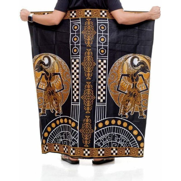 sarung batik pekalongan pria dewasa sarung batik wayang murah original 100%