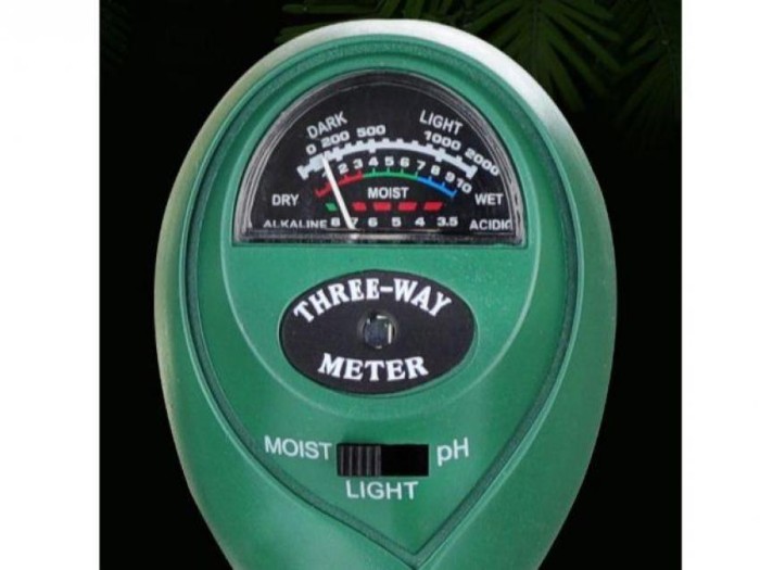 Digital Soil Analyzer Tester Meter Alat Ukur pH Tanah 3 in 1