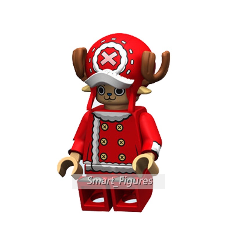 Mainan Action Figure Karakter Anime One Piece Tony Chopper Dengan Jas Merah XP119 XP120