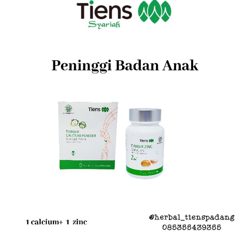 tiens peninggi badan anak | susu peninggi | calcium tiens | zinc |