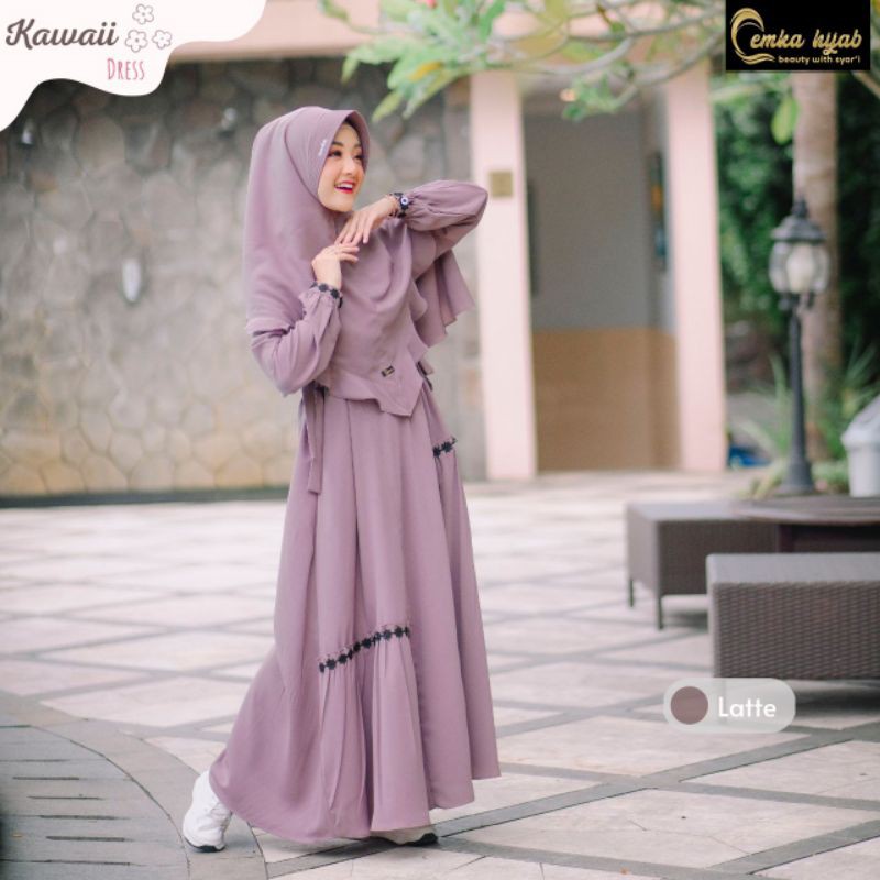 KAWAII DRESS by EMKA (TANPA HIJAB)