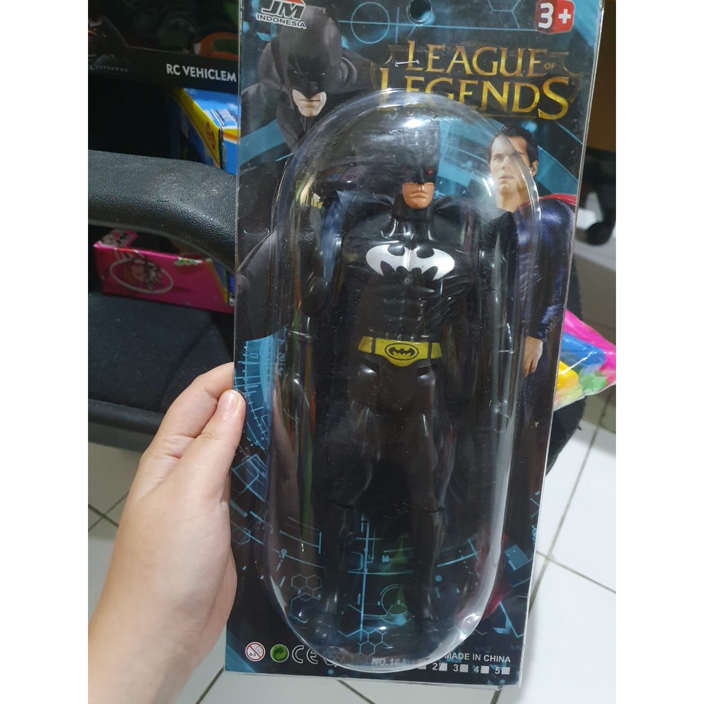 Mainan Anak 16A-2 Set Robot Batman Lampu - Robot Batman - Mainan Anak