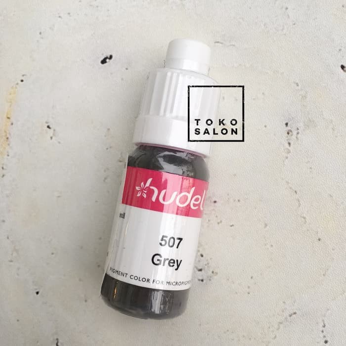 Hudell Hybrid Pigment Ink Tinta Sulam Alis Bibir Embo Grey