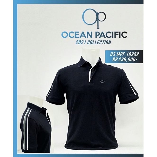 kaos polo ocean pacific original new produk 259,900