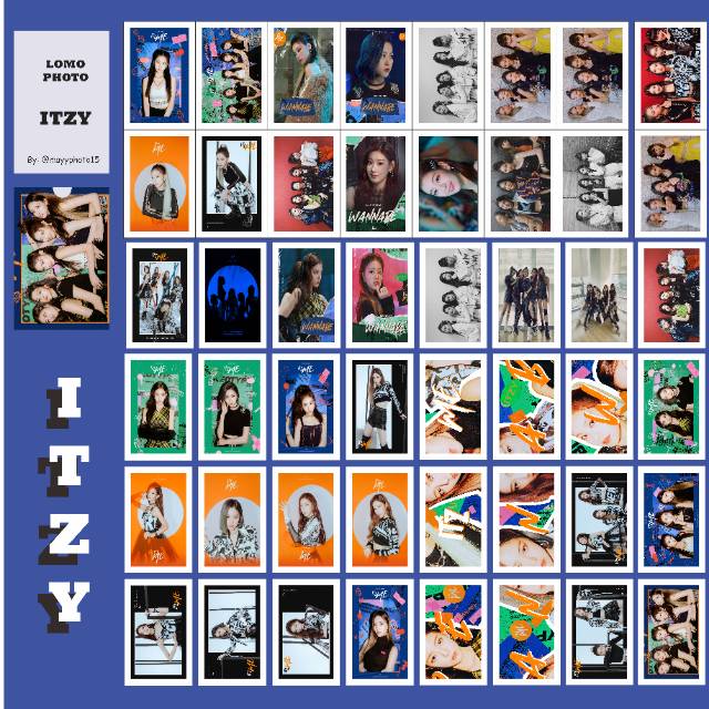 

48pcs LOMOCARD ITZY IT'S ME