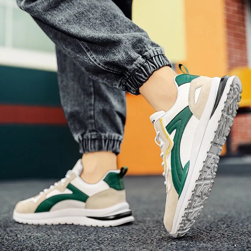 Sepatu Sneaker Pria Import - Sneakers VECCINO M-21 Cassual Shoes - Sepatu Olahraga Kasual Santai