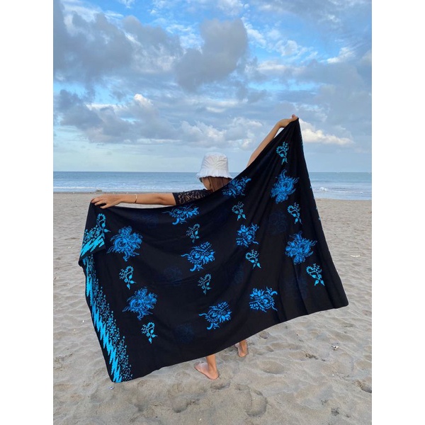 Kain katun motif bunga / kain batik katun banyuwangi murah