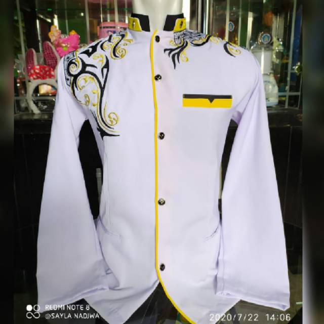 [COD] Jasko New Elegan Putih Kuning Apem