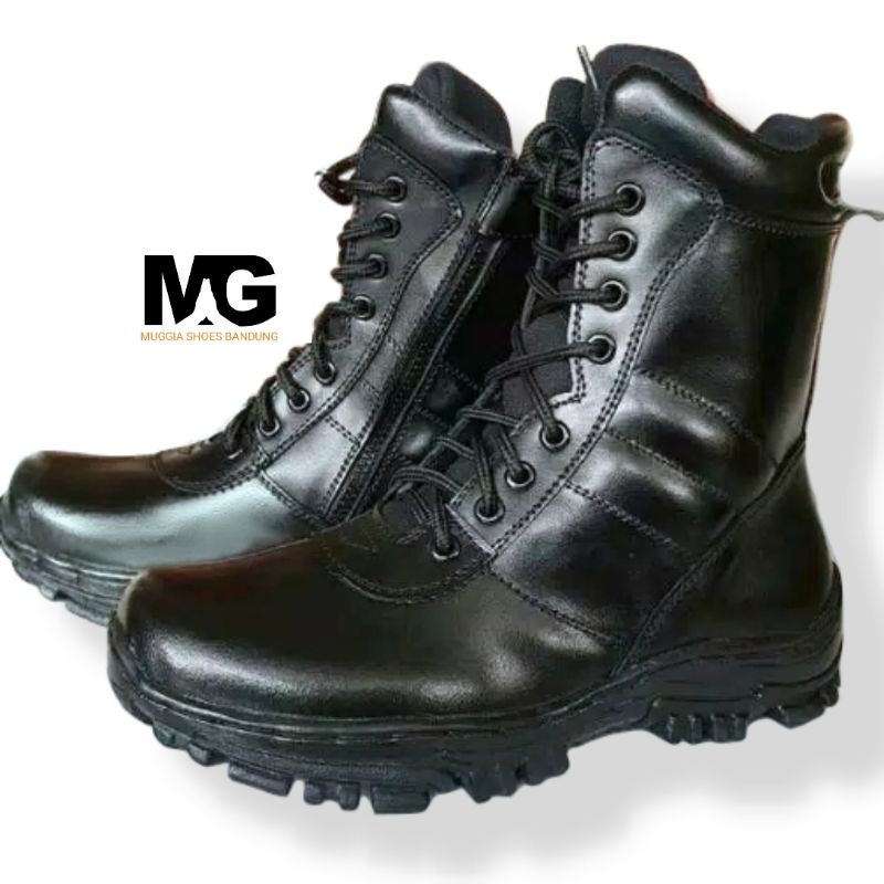 sepatu pdl TNI polri jatah lama 39-47 sepatu pdl satpol PP scurity