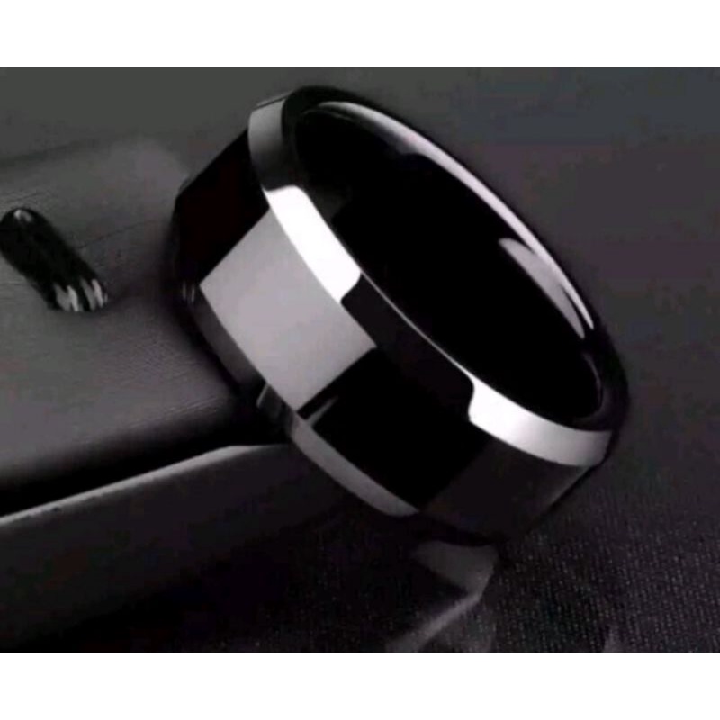 CINCIN HITAM TITANIUM PRIA WANITA