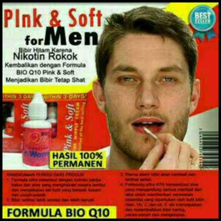  Pemerah Bibir Permanen - Pink & Soft Original