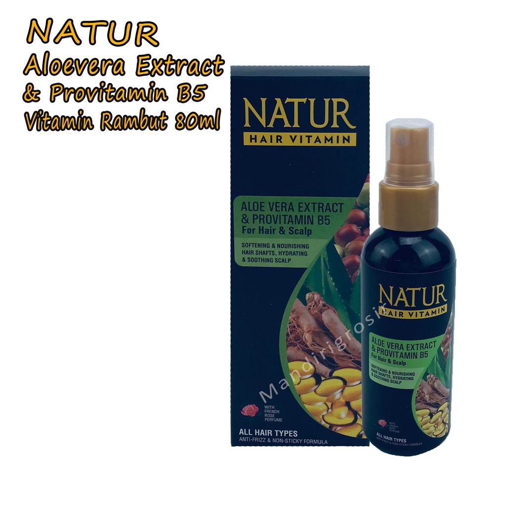 Natur* hair Vitamin * Aloe Vera Vit B5 * 80 Ml