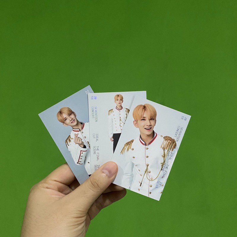 SEVENTEEN TRADING CARD TC IDEAL CUT FINAL SCENE