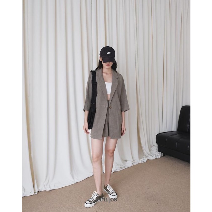 ECINOS: Oversized Blazer Set