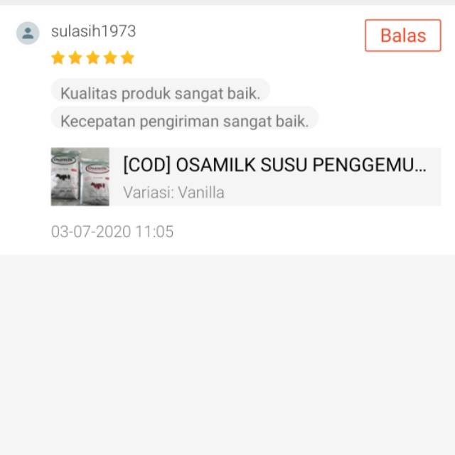 OSAMILK - Susu Osamilk - Osamilk Susu Penggemuk - Susu Osamilk Penggemuk Badan