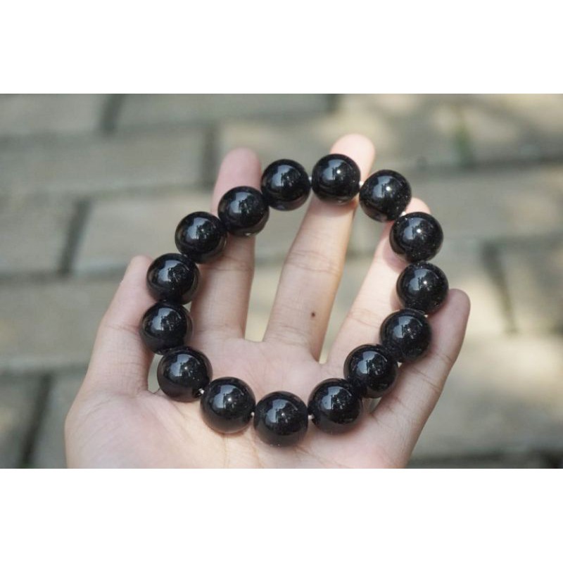 Ds Gelang Giok Terapi Kesehatan HItam Pekat