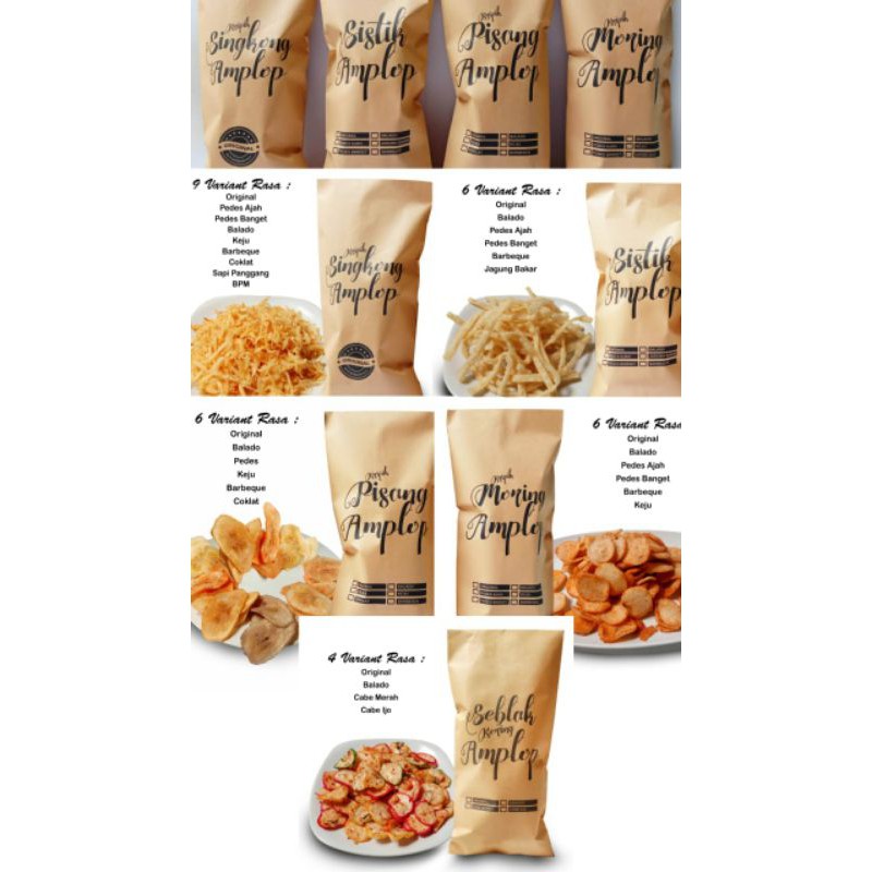 

keripik amplop