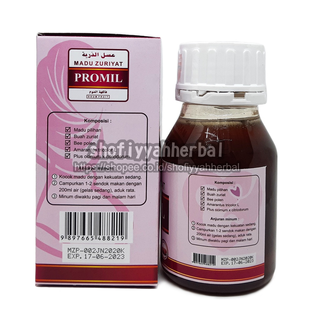 MADU PROMIL Madu Zuriat / Madu progam hamil / madu zuriat promil Ath - thoifah 350 gr-2